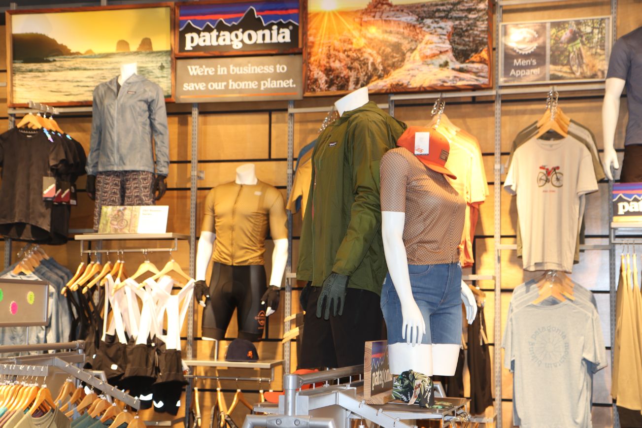 Patagonia bike clothing and gear at owenhouse cycling