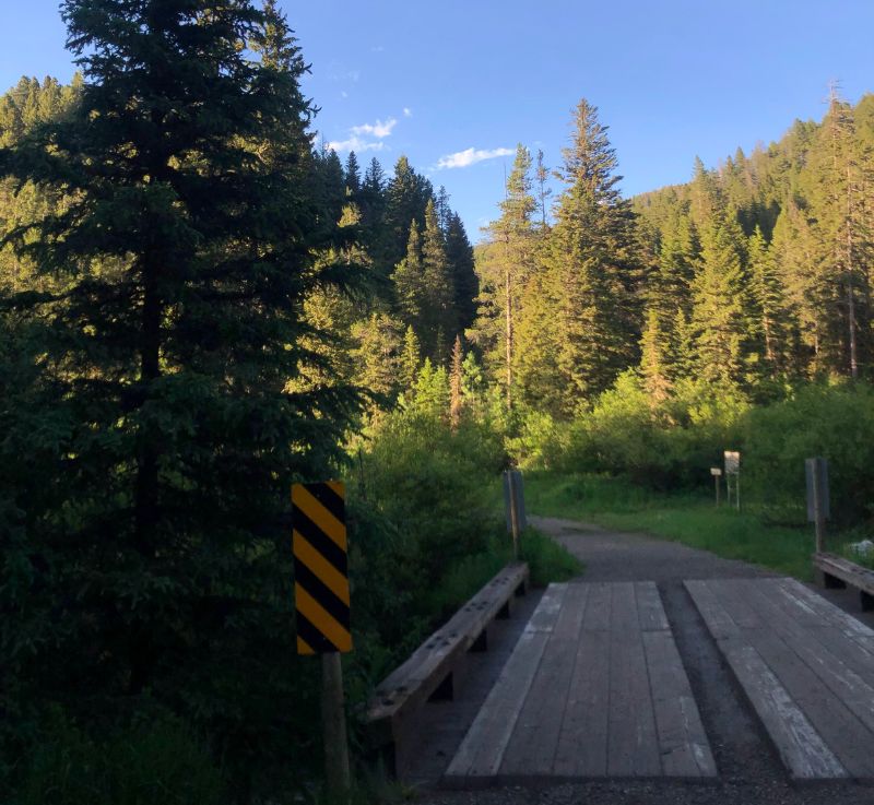 sourdough trail in bozeman montana