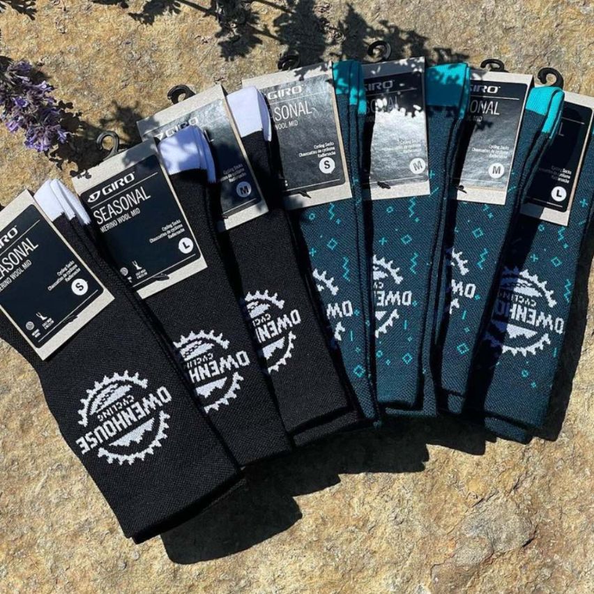 Owenhouse Cycling Socks black and teal
