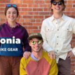 Three Owenhouse Cycling team member's wearing Patagonia clothing.