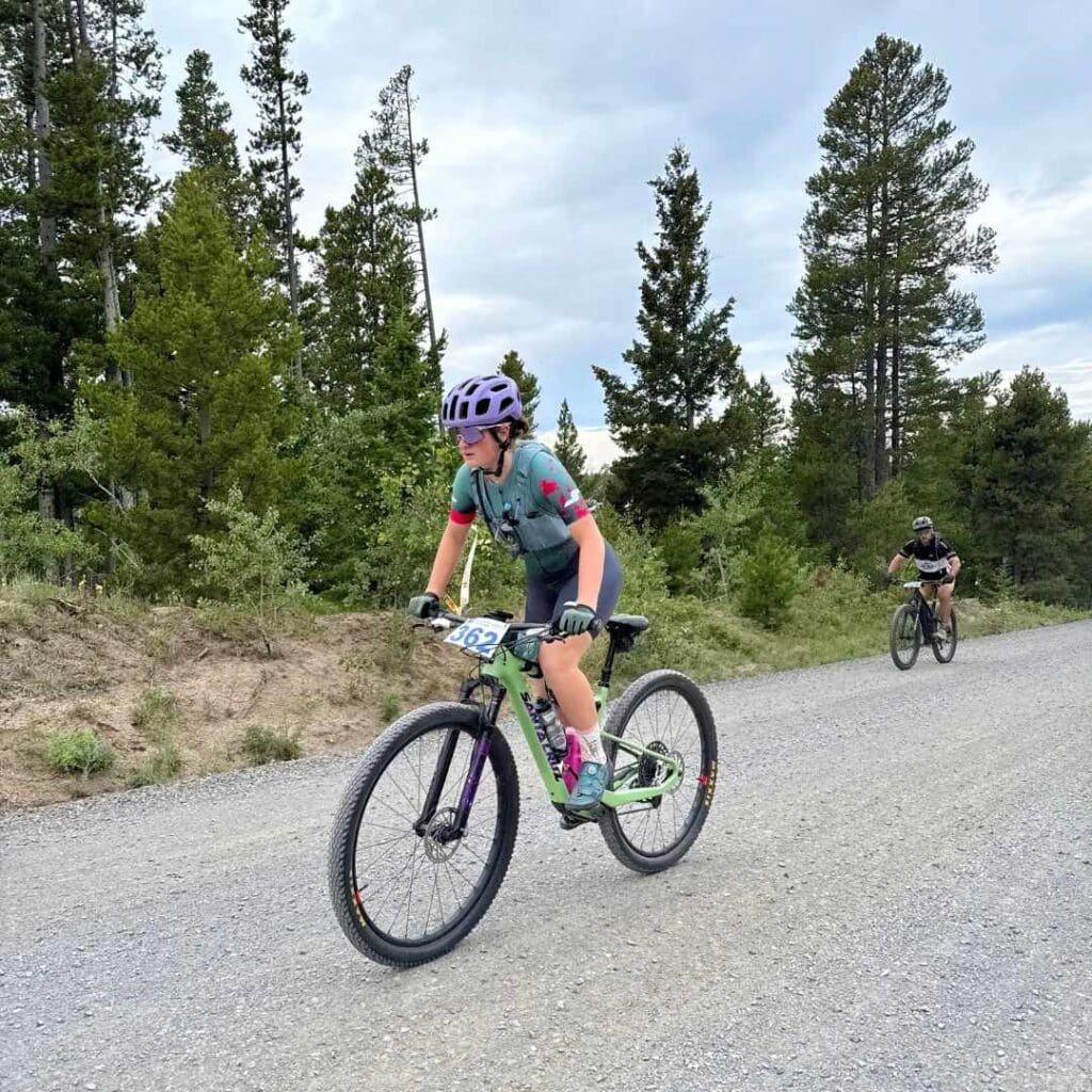 Riding Butte on Road