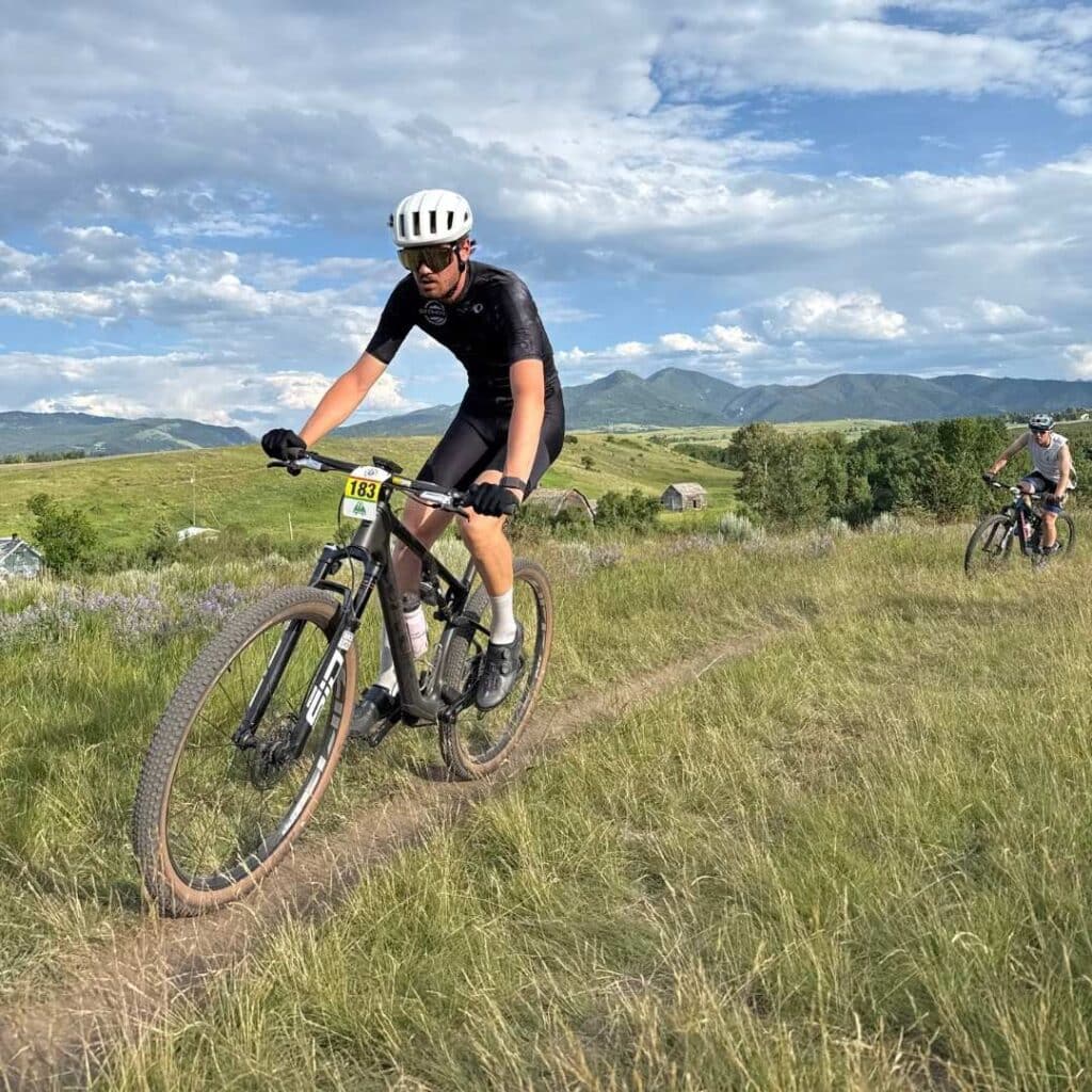Gallatin Valley riding bike