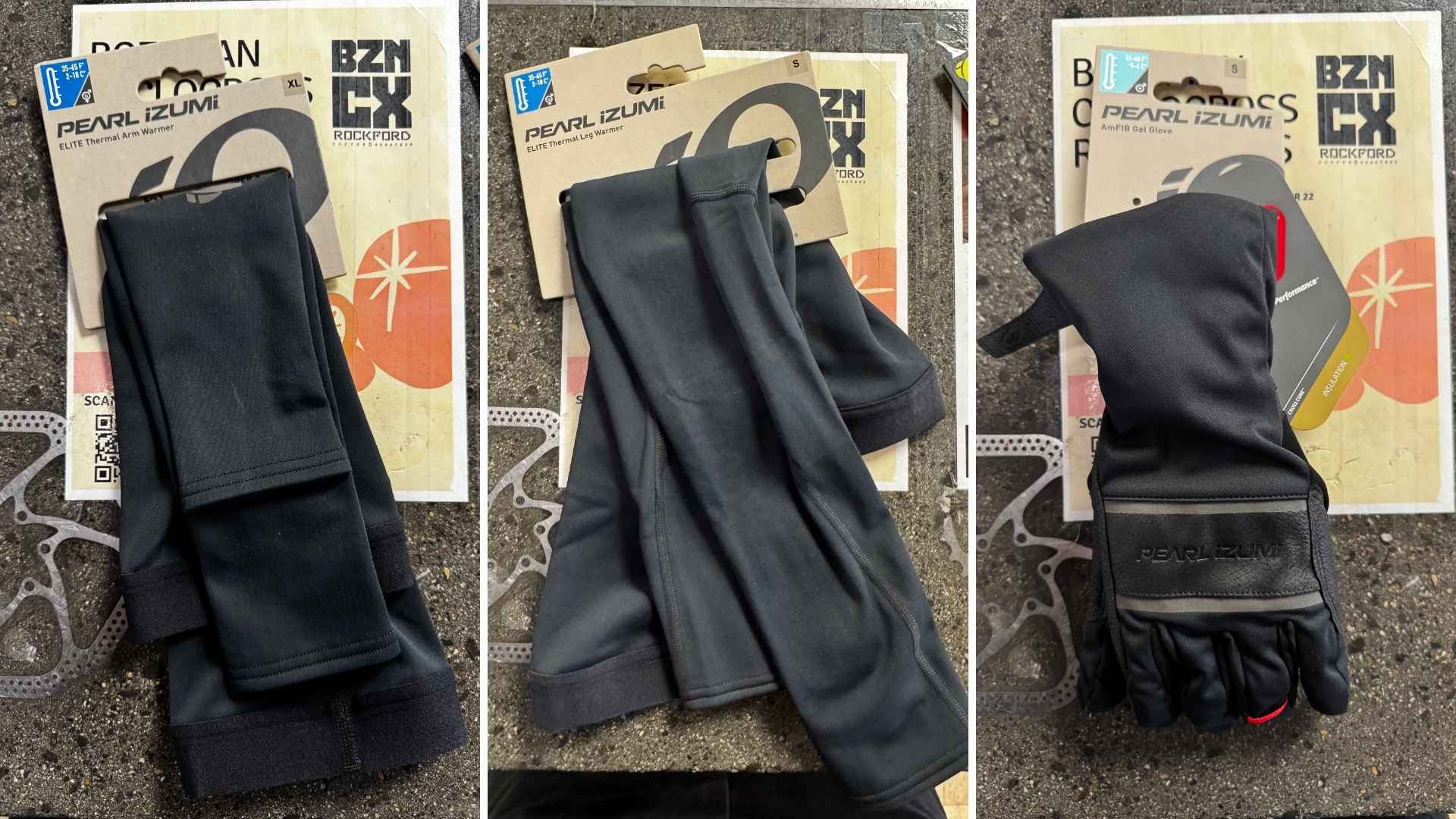 Gear Pearl Izumi winter bike gear