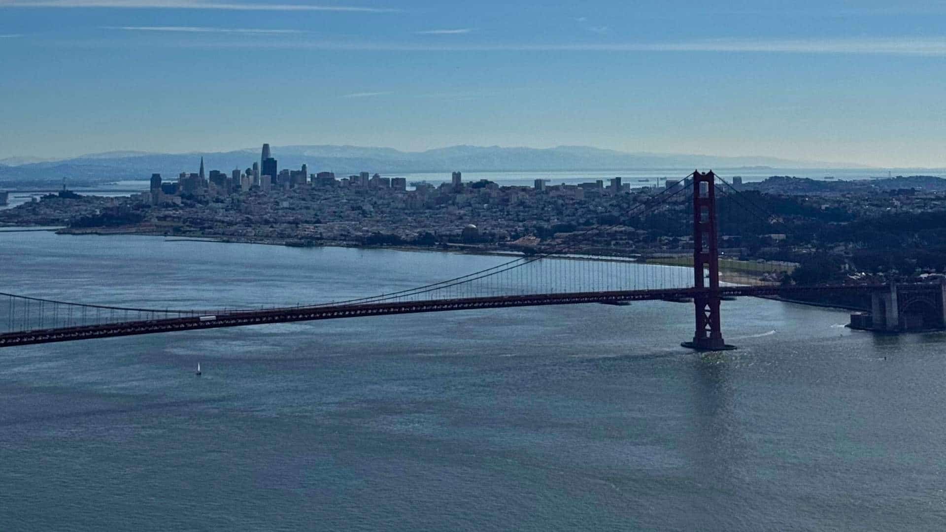 view of the golden gate bridge