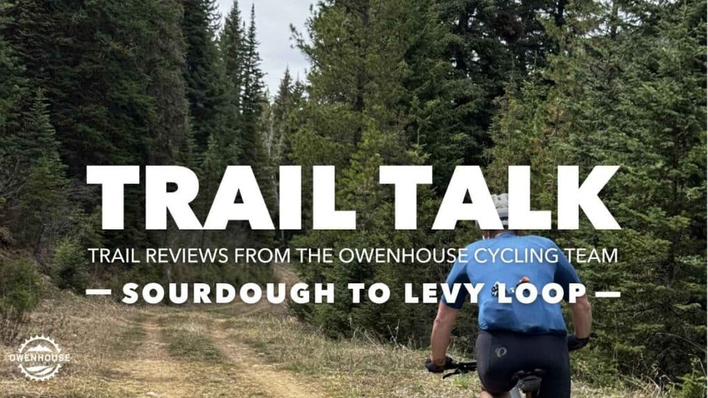 Trail overview Sourdough to Leverich Loop in Bozeman
